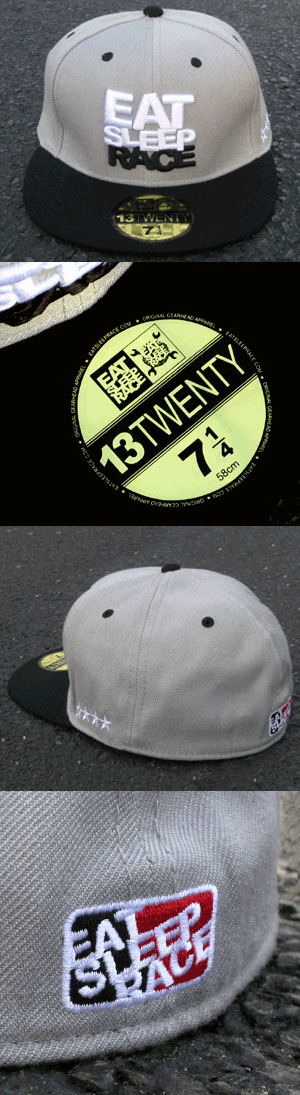 Now you can get an Eat Sleep Race hat with the golden stamp