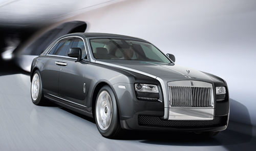 Known as the Rolls Royce Ghost this car doesn't replace the Phantom or 
