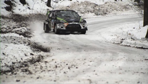 Hype Video Ken Block Tests Ford Fiesta Rally Car At Sno Drift