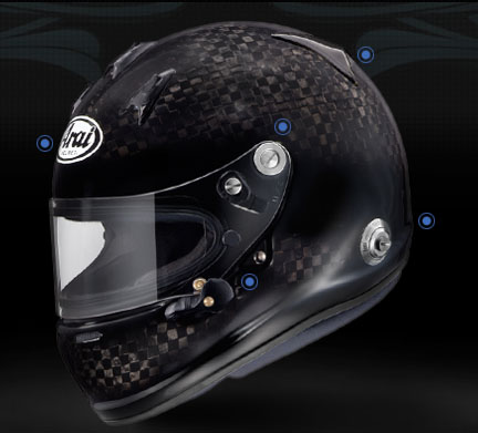 Arai Auto Racing Helmet on Finally Arai Has Released Their 2010 Line Of Auto Racing Helmets I Ve