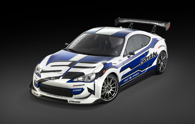  official pictures of Ken Gushi's Scion Racing 2013 FRS drift car that 