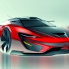 SRT Tomahawk Vision Gran Turismo Concept Sketch