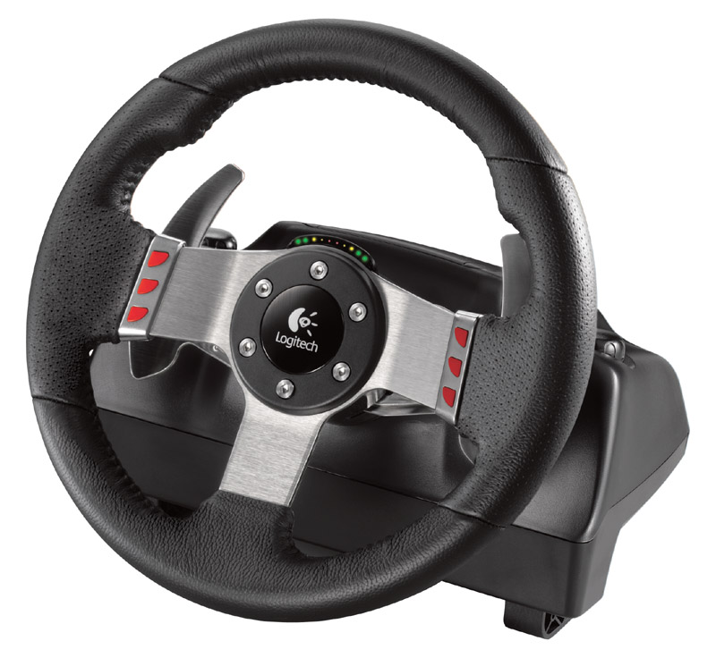 Logitech gaming steering wheel