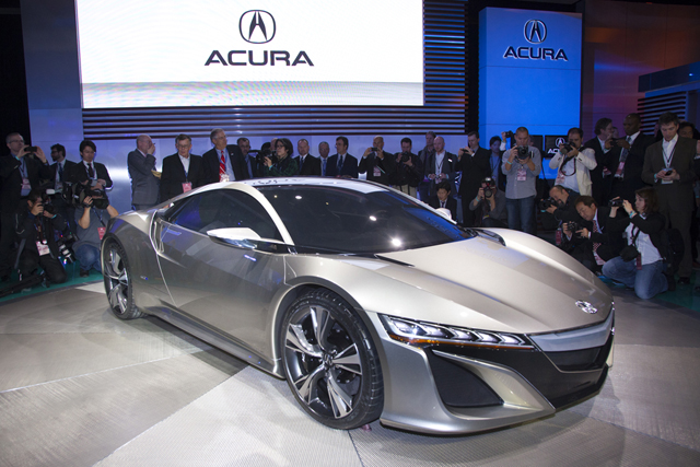 Acura NSX Concept at 2012 NAIAS