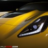 2015 Chevrolet Corvette Z06 standard carbon-fiber hood vent