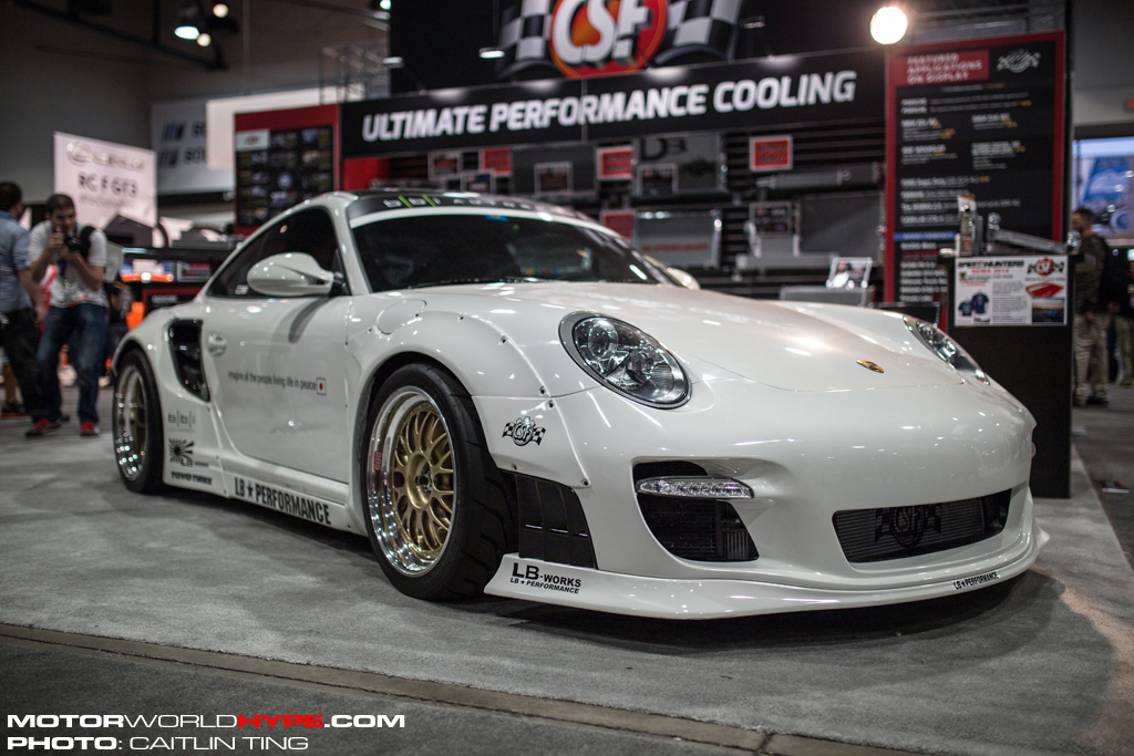SEMA 2014: Here Is A Pair Of Liberty Walk Porsche 997s Because Why