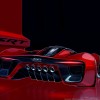 SRT Tomahawk Vision Gran Turismo Concept Rear View Sketch