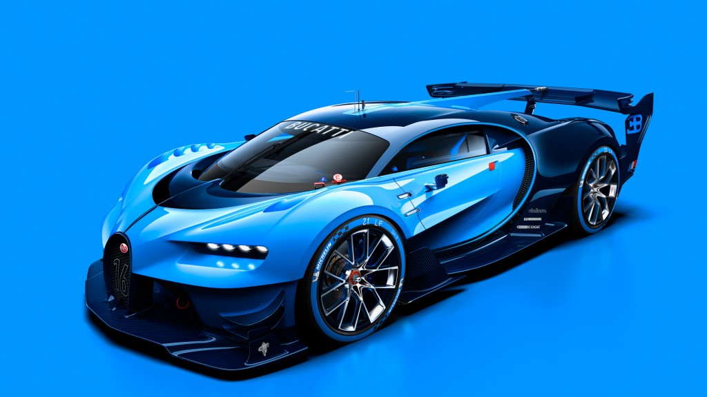 Bugatti Vision Gran Turismo concept car