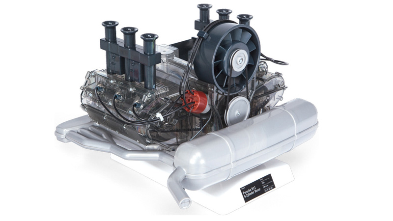 Franzis Porsche 911 motor model