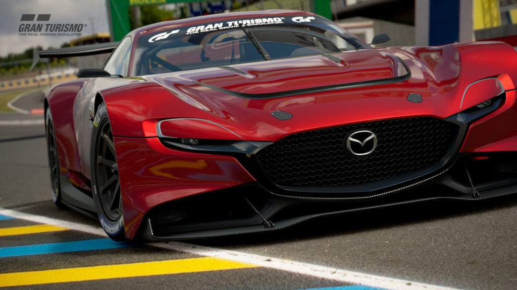 The Mazda RX-Vision GT3 as seen in Gran Turismo 7