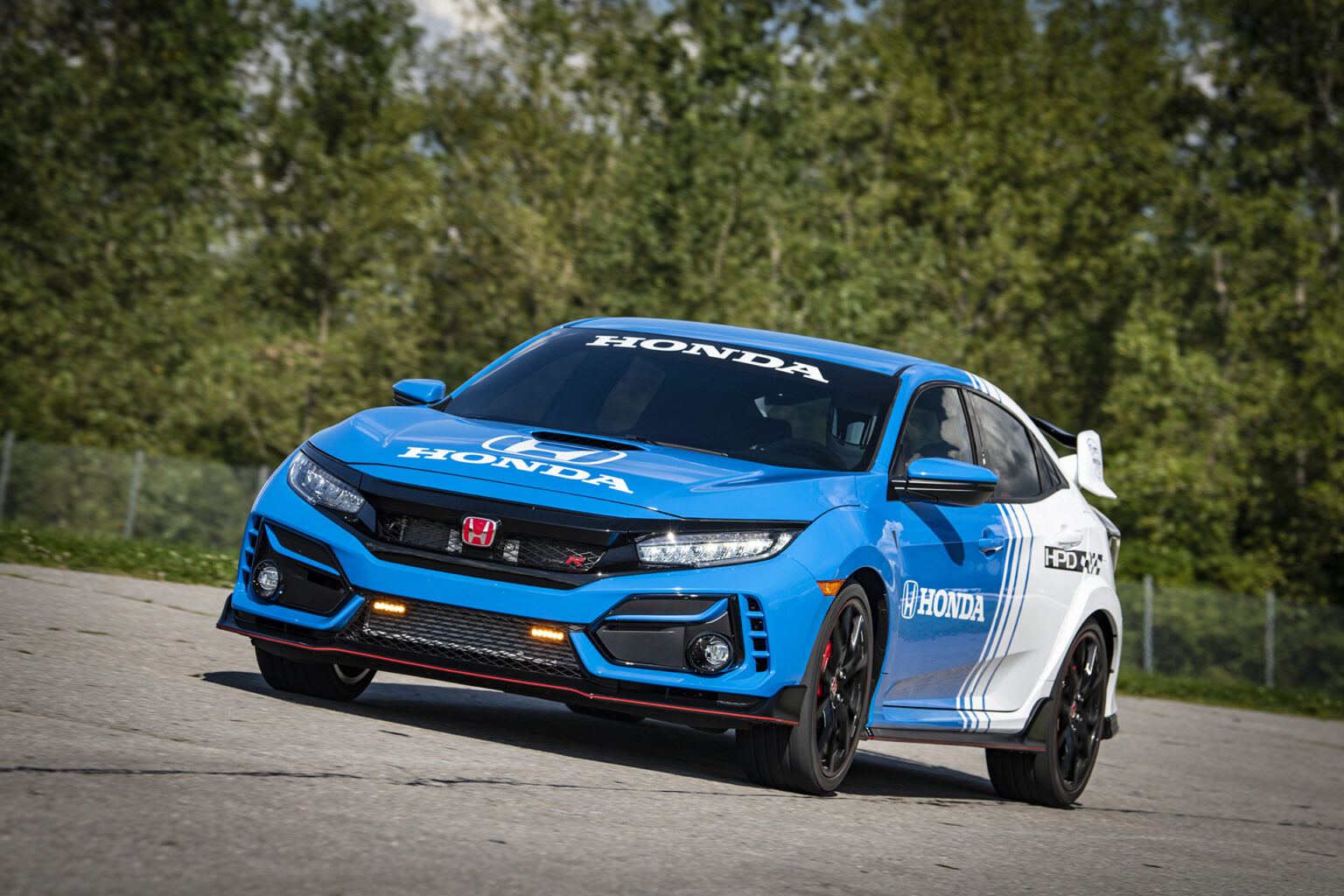 Honda Unveils 2020 Civic Type R Pace Car | MotorworldHype