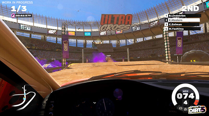 DiRT 5 Cape Town Stadium gameplay screenshot