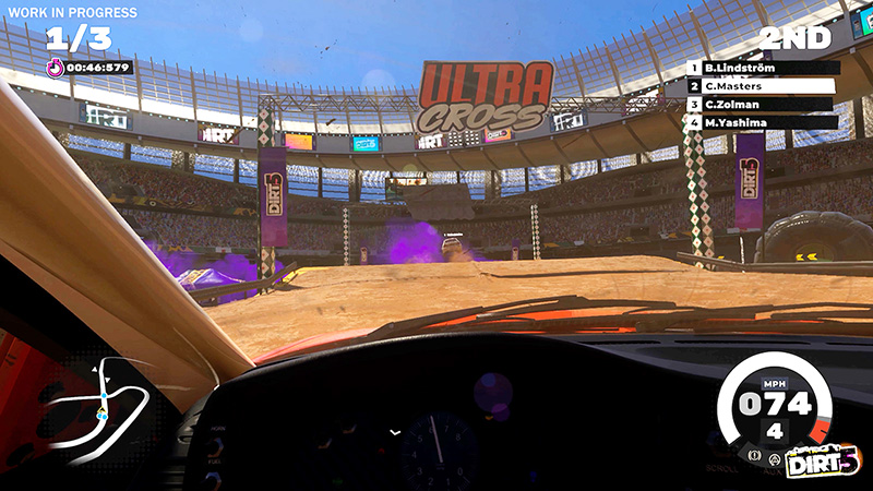DiRT 5 Cape Town Stadium gameplay screenshot