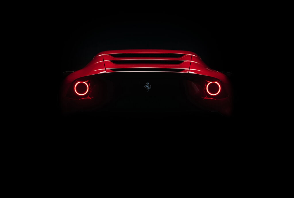 Ferrari Omologata rear view