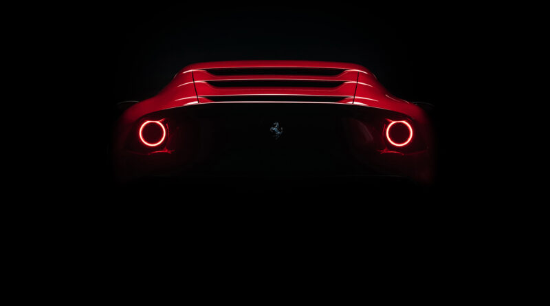 Ferrari Omologata rear view