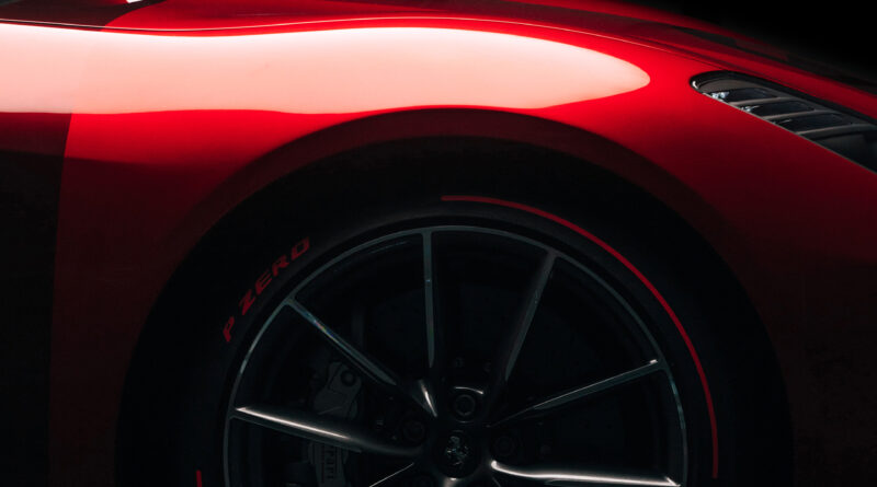 Ferrari Omologata wheel and front fender
