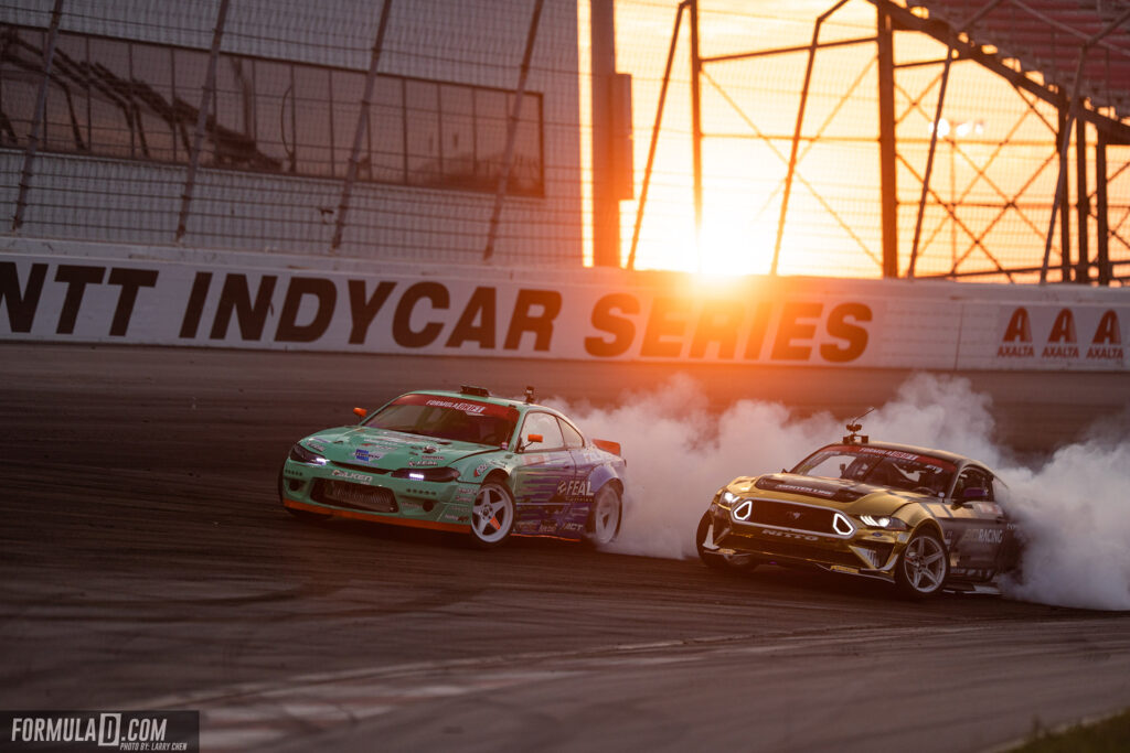 Formula Drift 2020 St Louis Round 2 Chelsea DeNofa vs Odi Bakchis