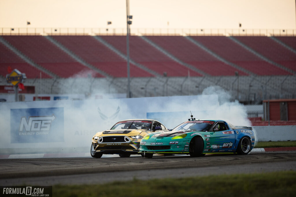 Formula Drift 2020 St Louis Round 2 Chelsea DeNofa vs Matt Field