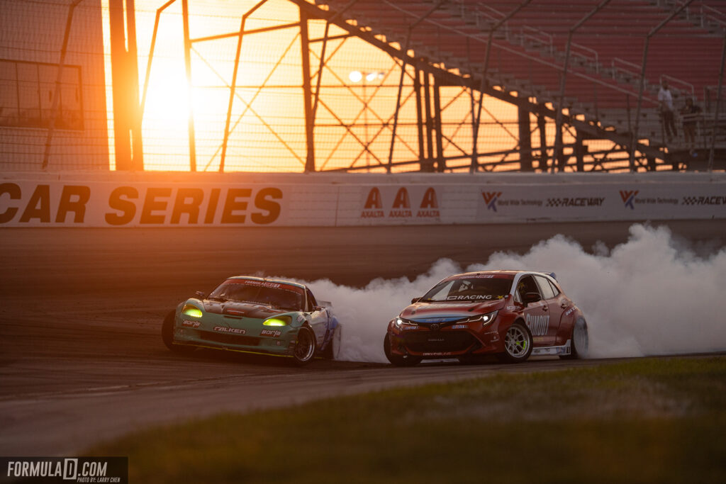 Formula Drift 2020 St Louis Round 2 Ryan Tuerck vs Matt Field