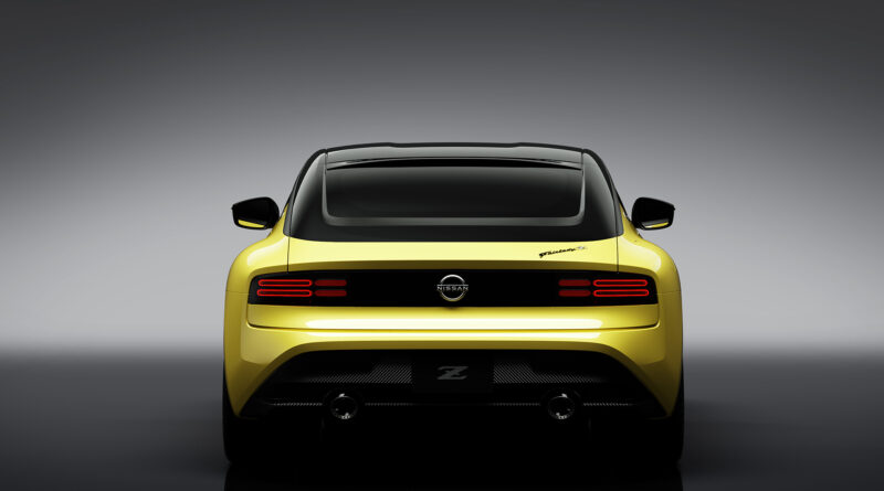 Nissan Z Proto rear view