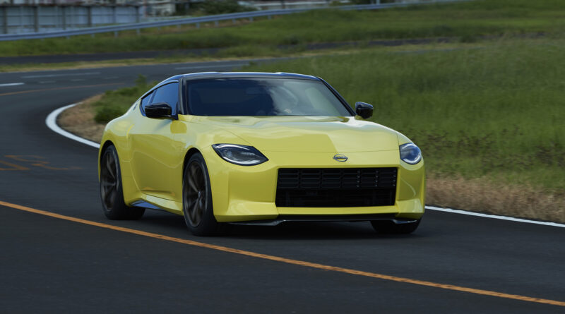 Nissan Z Proto on track