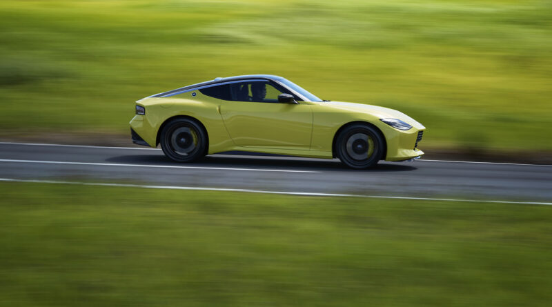Nissan Z Proto on track