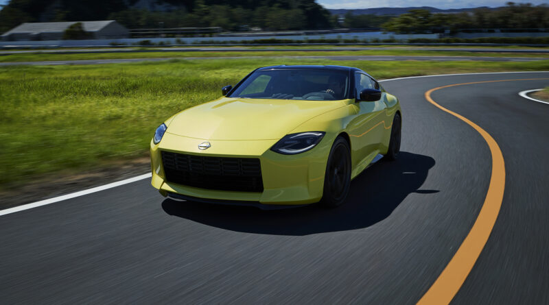 Nissan Z Proto on track