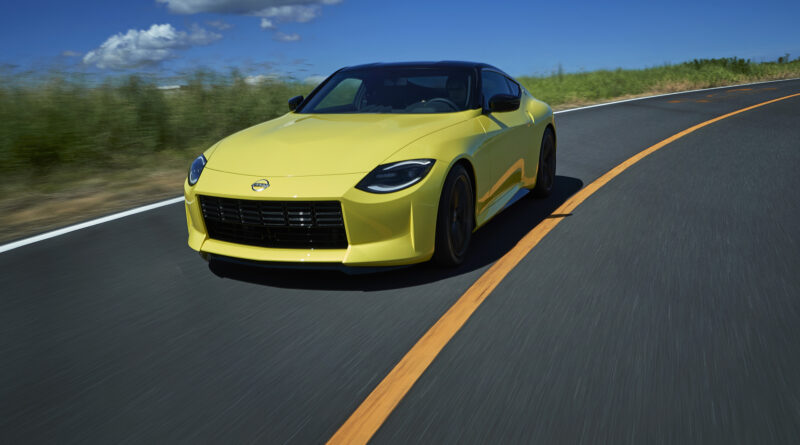 Nissan Z Proto on track
