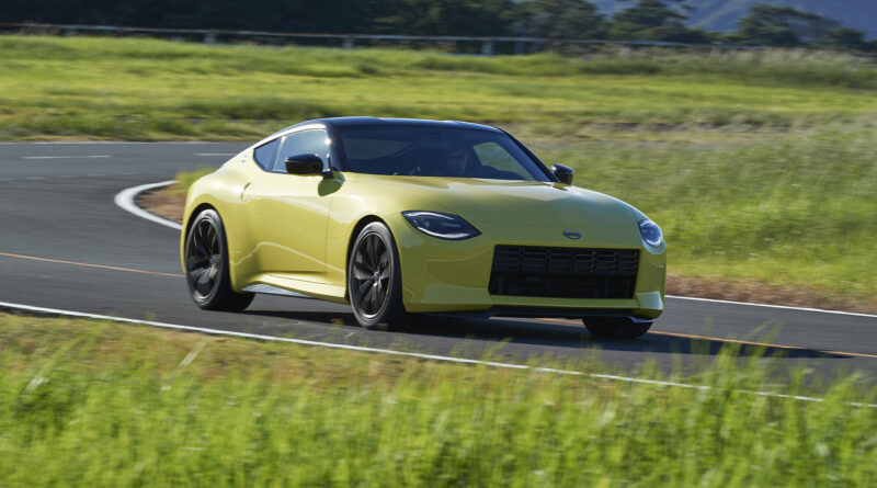 Nissan Z Proto on track