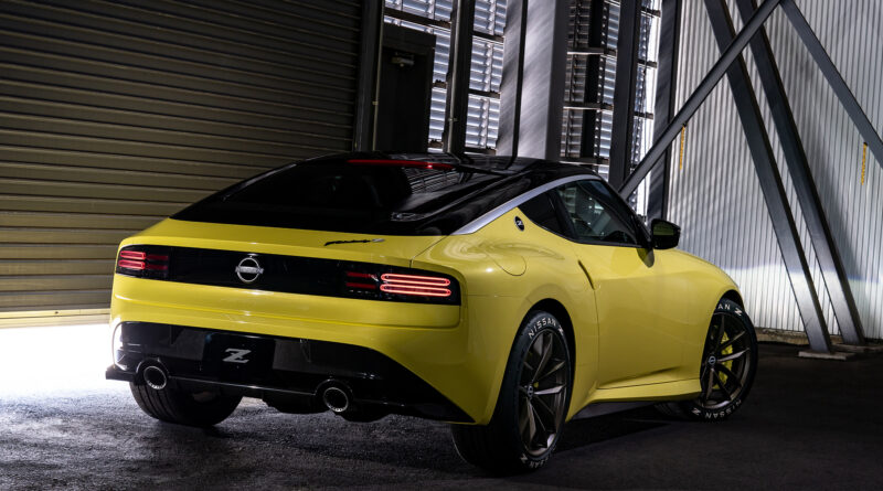 Nissan Z Proto rear view perspective