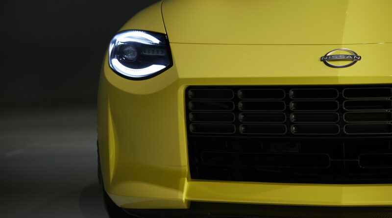 Nissan Z Proto headlight front view