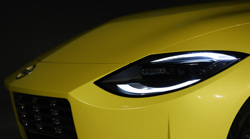 Nissan Z Proto headlight side view