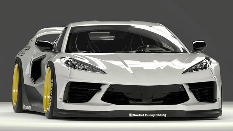 Pandem C8 Corvette Widebody