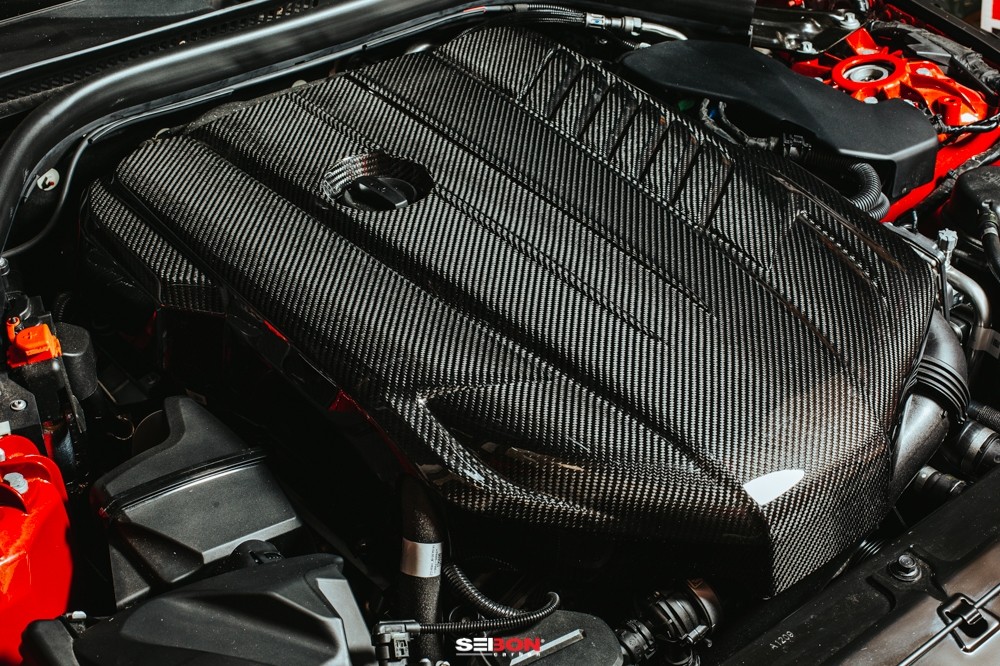Seibon Carbon Fiber Engine cover for Toyota GR Supra