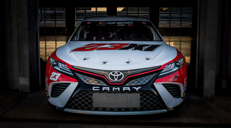23XI Racing #23 Toyota Camry NASCAR front view