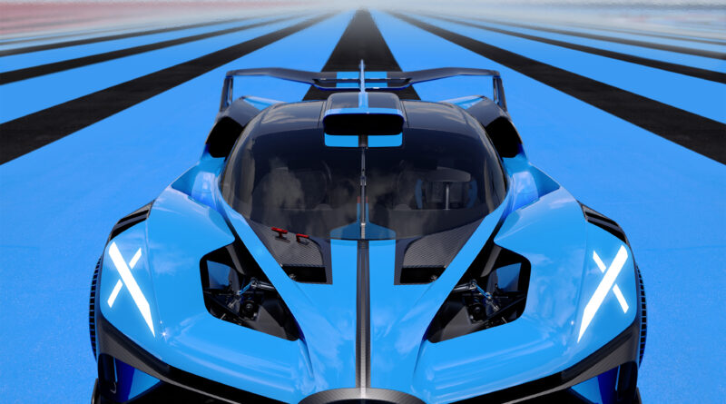 Bugatti Bolide front view