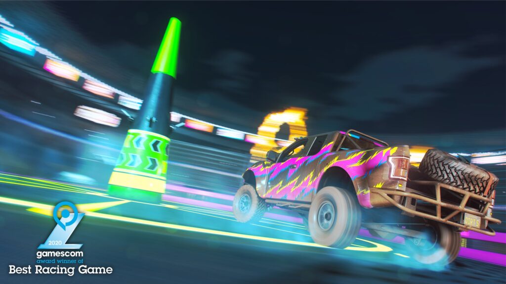 DIRT 5 screenshot of pre-runner truck