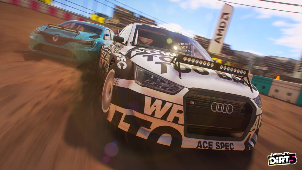 DIRT 5 screenshot of Audi Rally Cross car