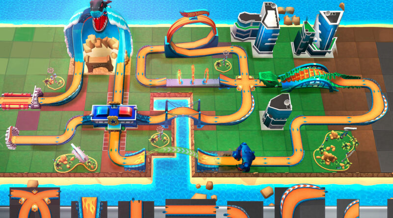 Hot Wheels Unlimited Mobile Game track builder screenshot