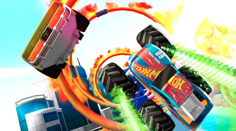 Hot Wheels Unlimited Mobile Game stunt track screenshot