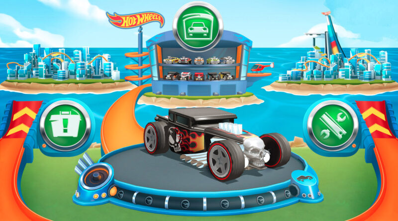 Hot Wheels Unlimited Mobile Game car customization screenshot