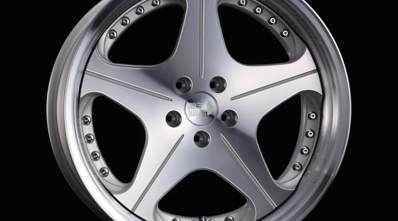 Leon Hardiritt Orden wheel in silver polish finish