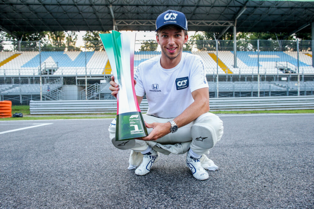 MONZA, ITALY - SEPTEMBER 06: Pierre Gasly of Scuderia AlphaTauri and France during the F1 Grand Prix of Italy at Autodromo di Monza on September 06, 2020 in Monza, Italy. (Photo by Peter Fox/Getty Images)