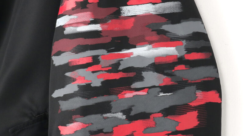 Yohji Yamamoto Lamborghini Capsule Collection bomber jacket sleeve