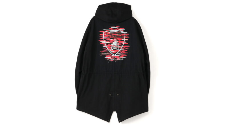 Yohji Yamamoto Lamborghini Capsule Collection mod jacket back