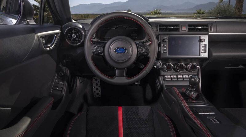 2022 Subaru BRZ interior steering wheel