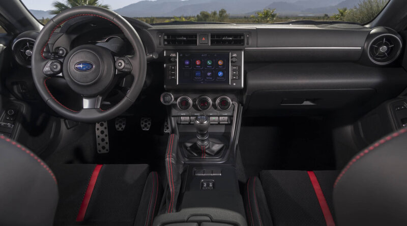 2022 Subaru BRZ interior wide view