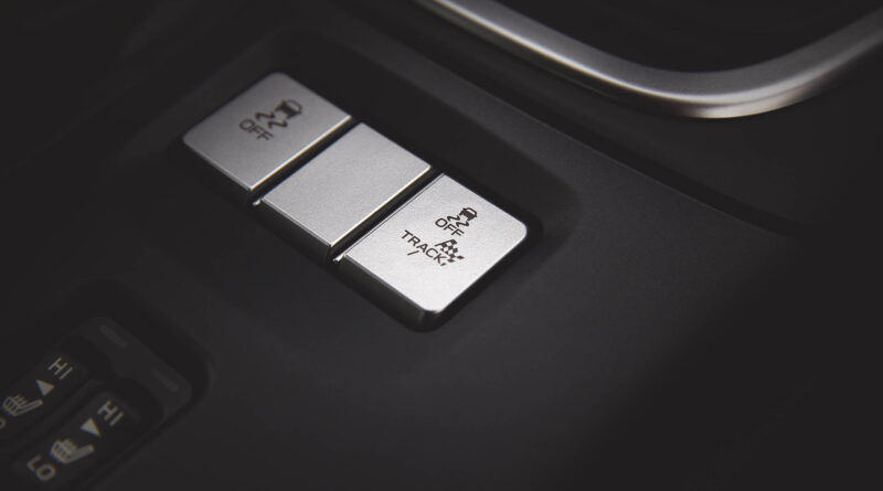 2022 Subaru BRZ drive mode buttons