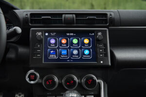 2022 Subaru BRZ infotainment touch screen