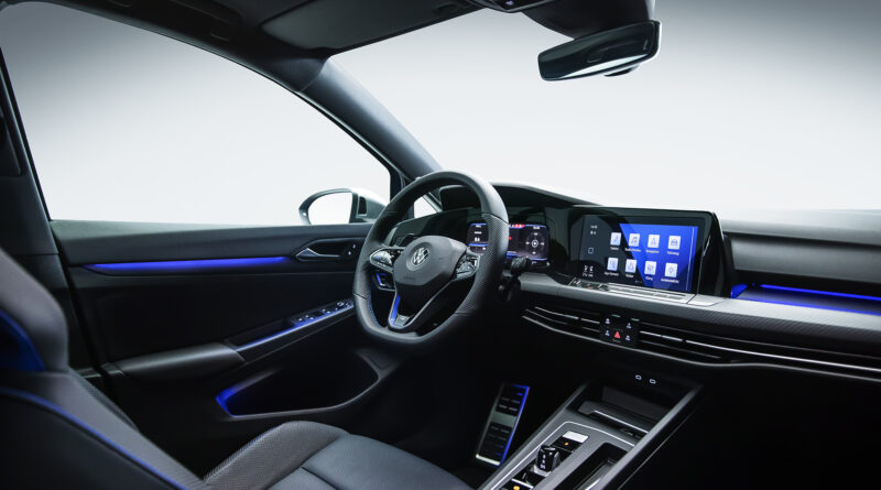 2022 Volkswagen Golf R dashboard view